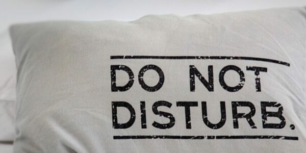 Kissen Do not disturb