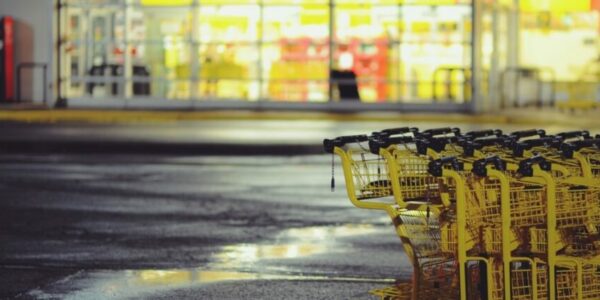 Supermarkt Einkaufswagen